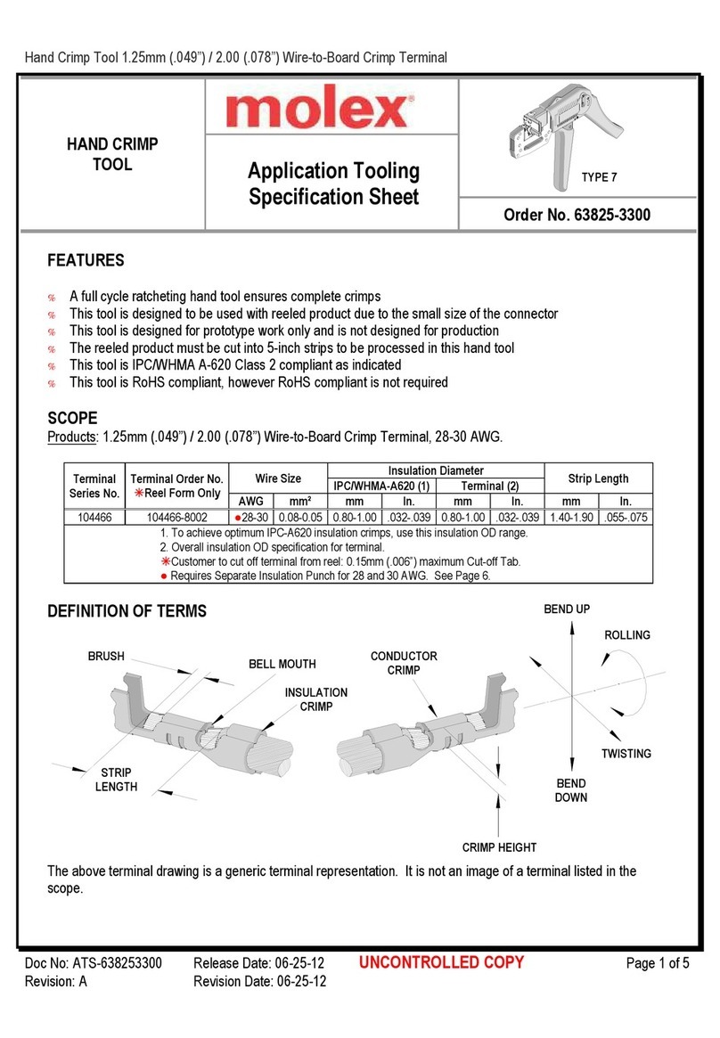 molex 207129 Series User manual