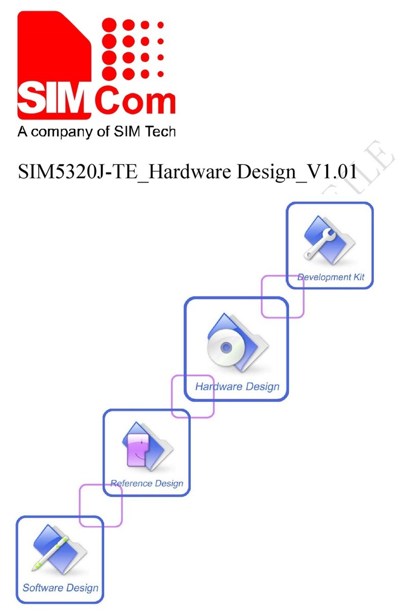 SimTech SIMCom SIM5320J-TE Supplement