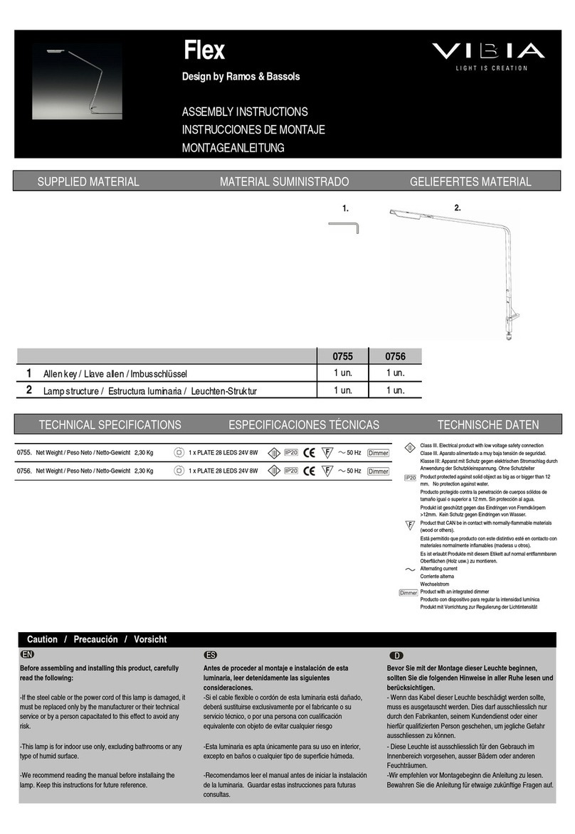 VIBIA Flex User manual