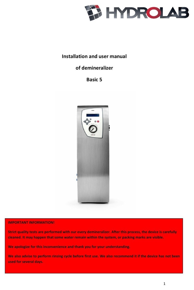 HYDROLAB Basic 5 User manual