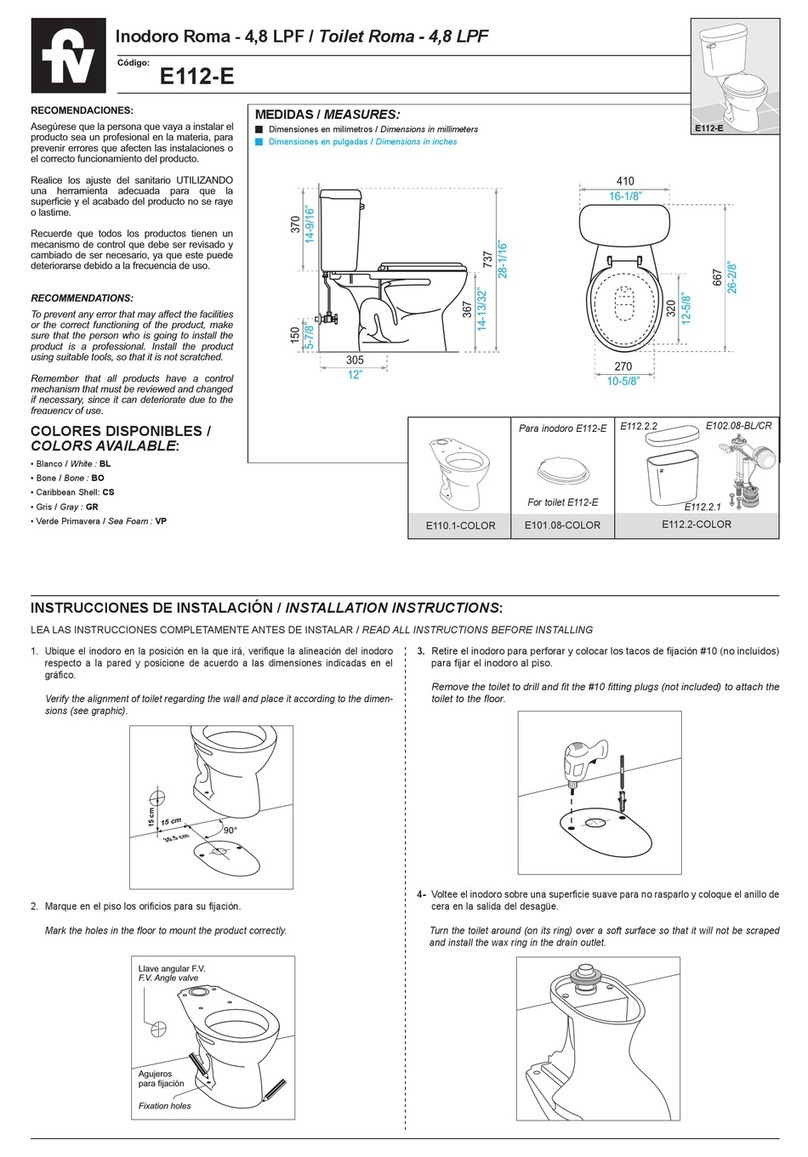 FV E112-E User manual