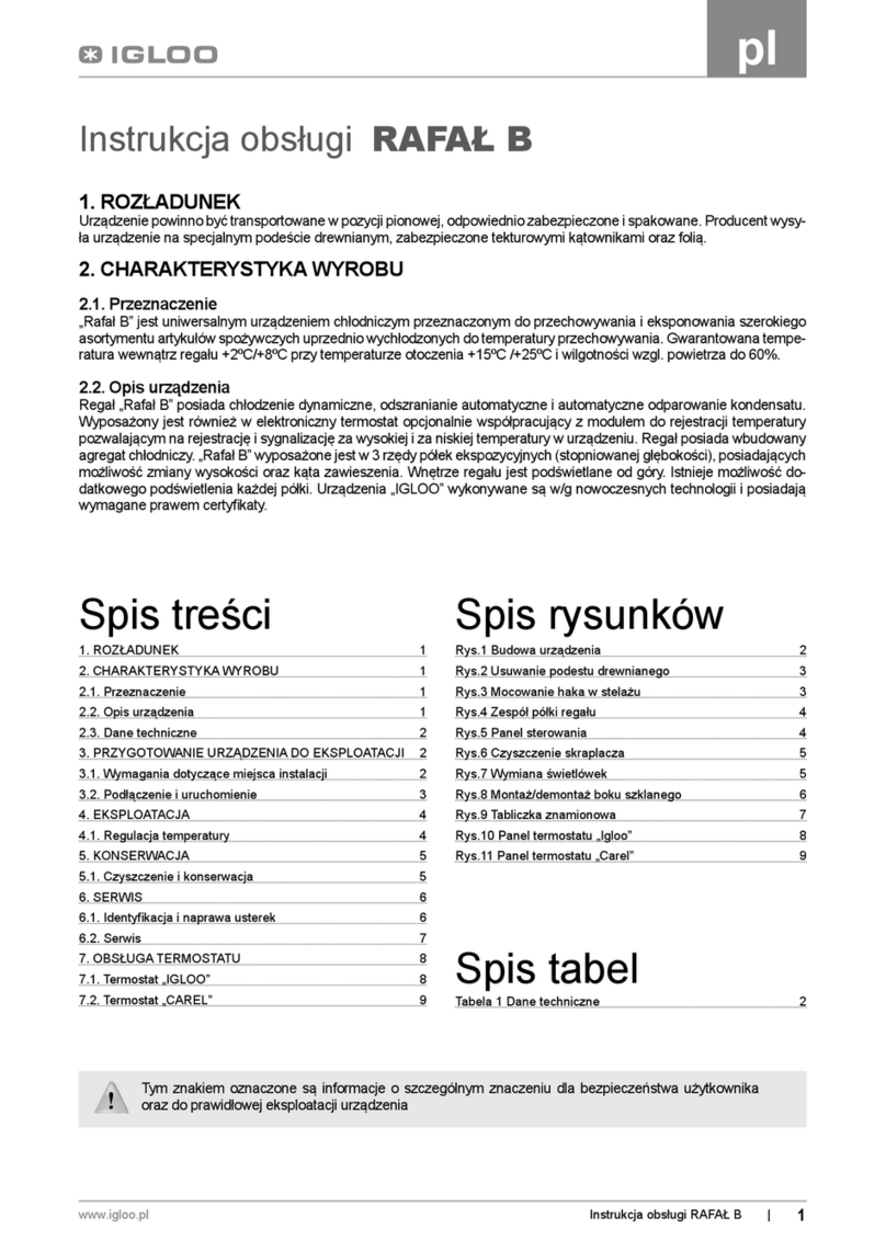 Igloo RAFAL B User manual