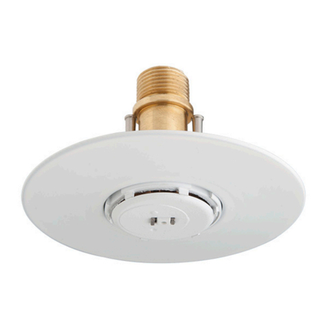 Tyco FSC 80 K-factor Flush Sprinkler User manual