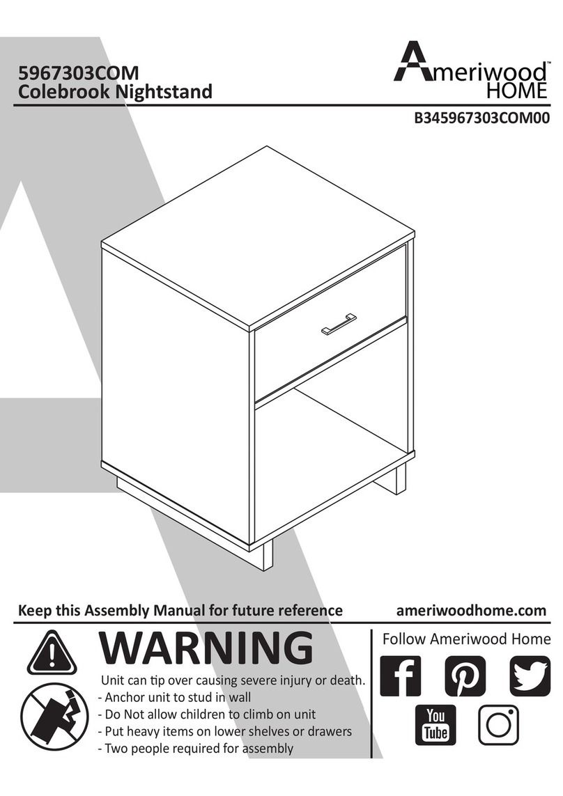 Ameriwood HOME Colebrook 5555555COM User manual