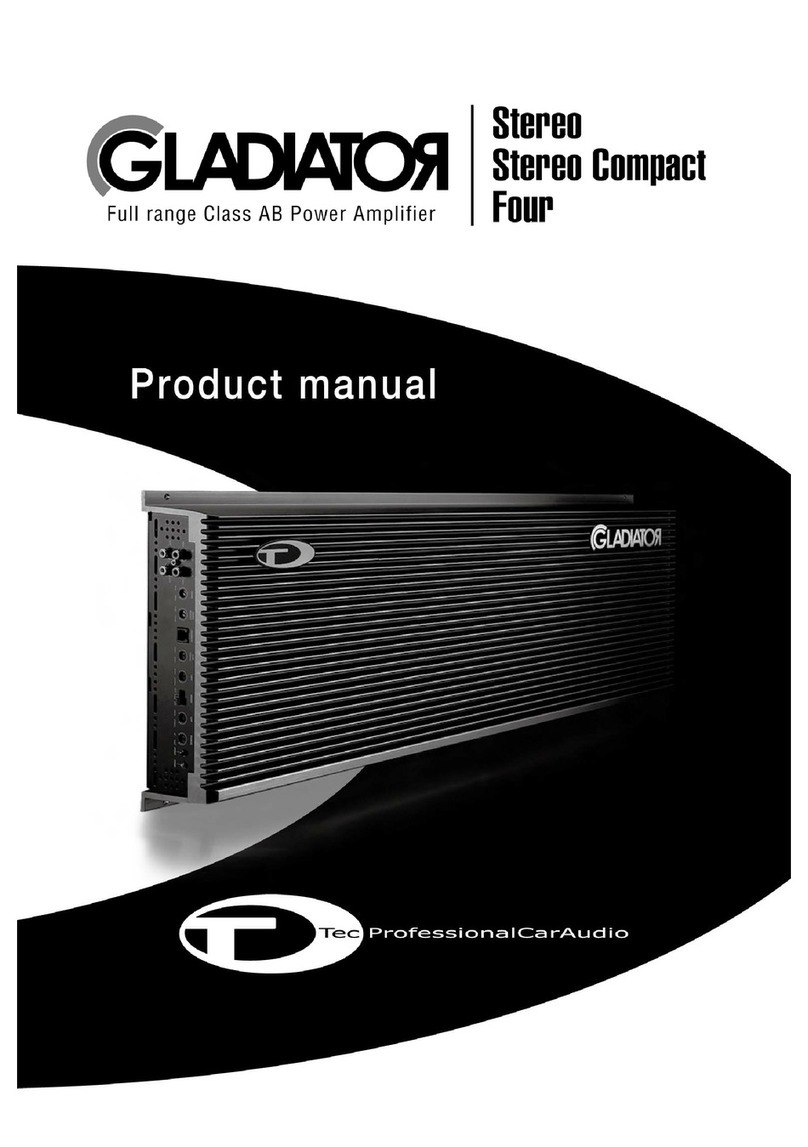 TEC GLADIATOR User manual