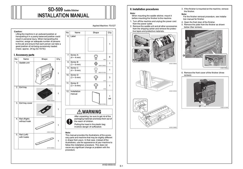 Develop SD-509 installation manual