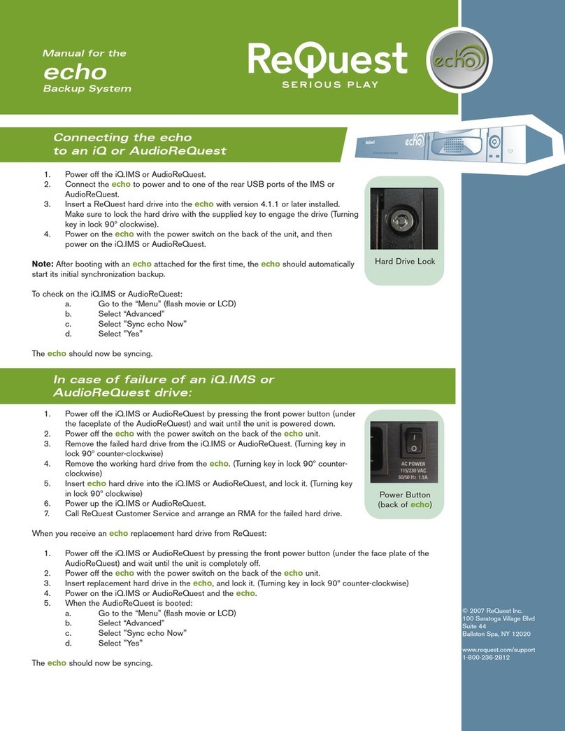Request echo User manual