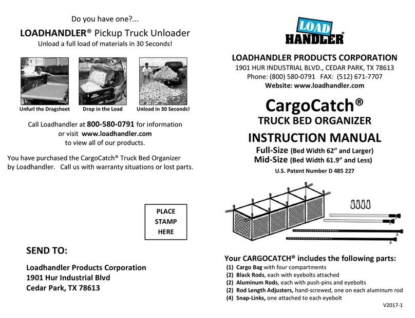 LOADHANDLER CargoCatch User manual LOADHANDLER CargoCatch User manual