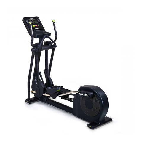 SportsArt Fitness ECO-NATURAL Elite E874 User manual