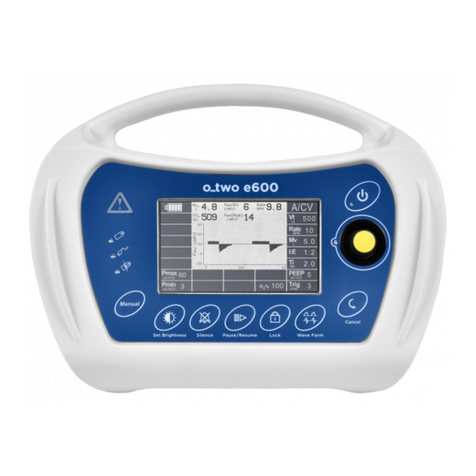 O-Two e600 User manual