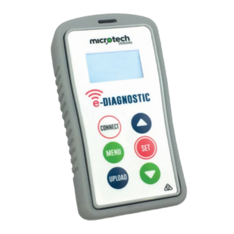 Microtech e-DIAGNOSTIC User manual