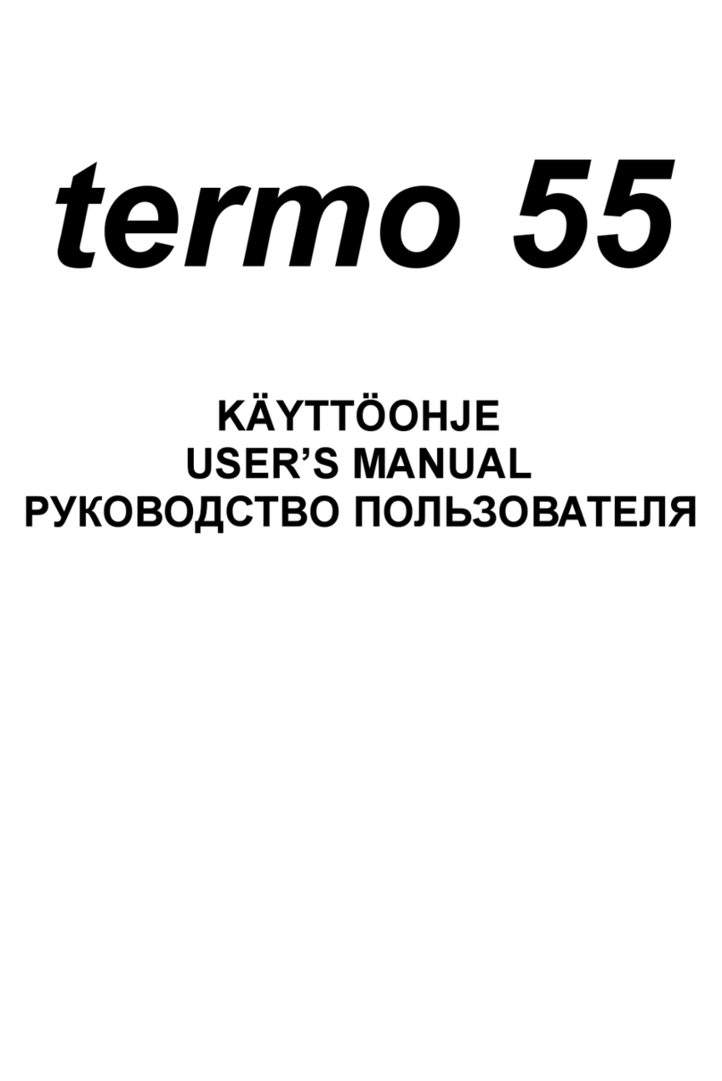 Termo 55 User manual Termo 55 User manual