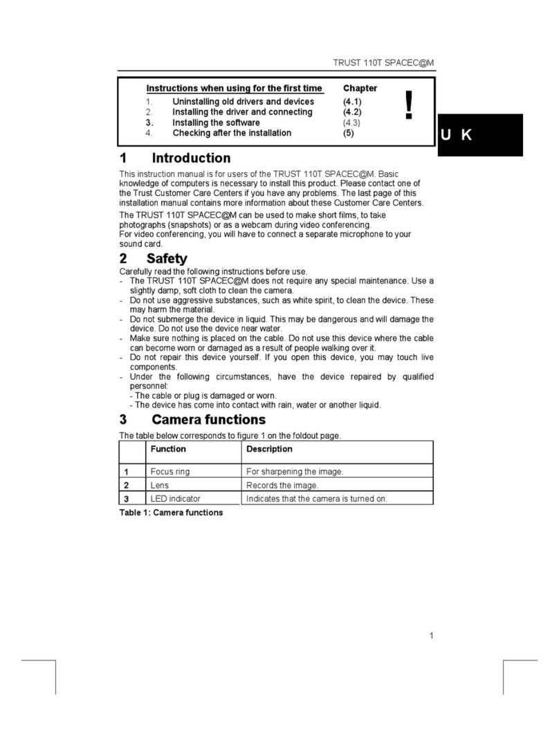 Trust 110T User manual