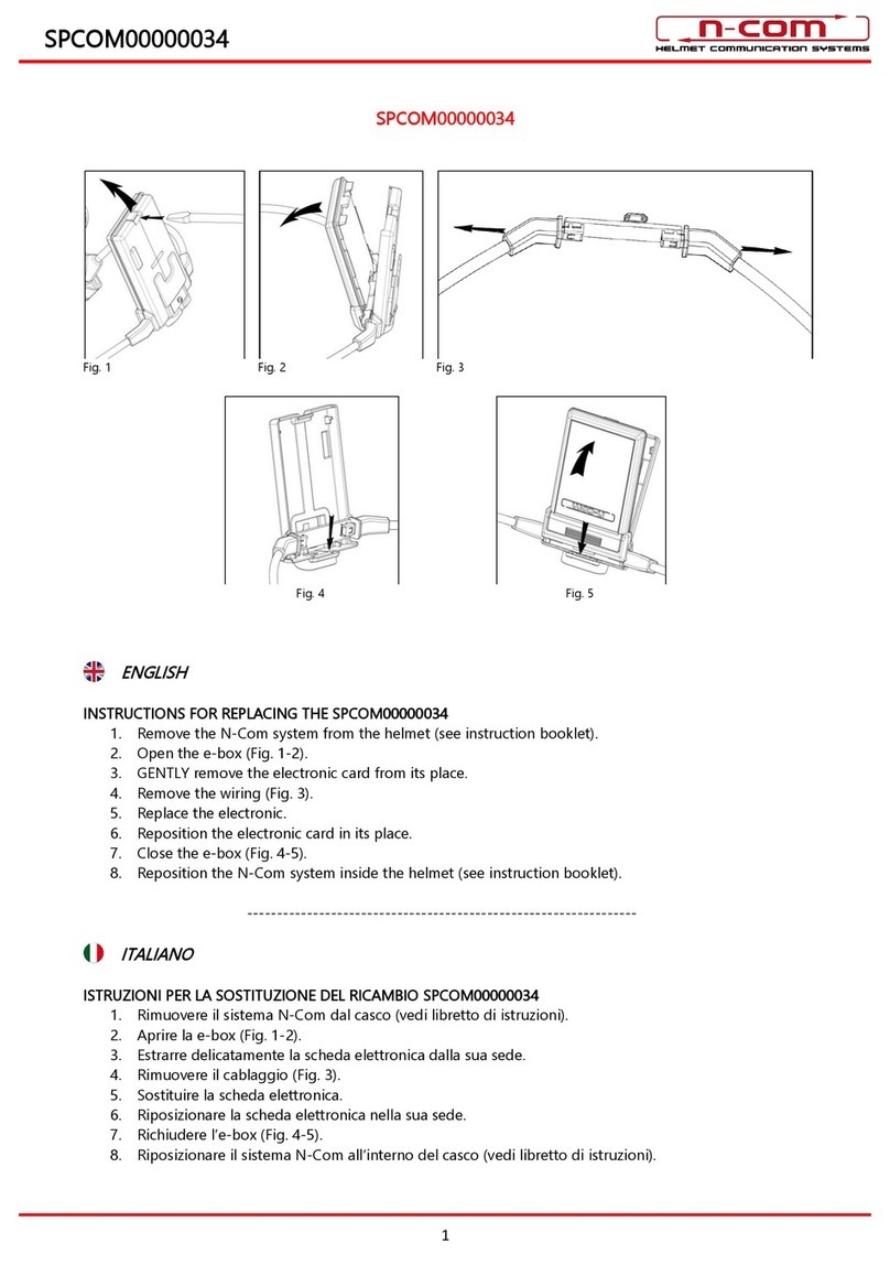 N-Com SPCOM00000034 User manual