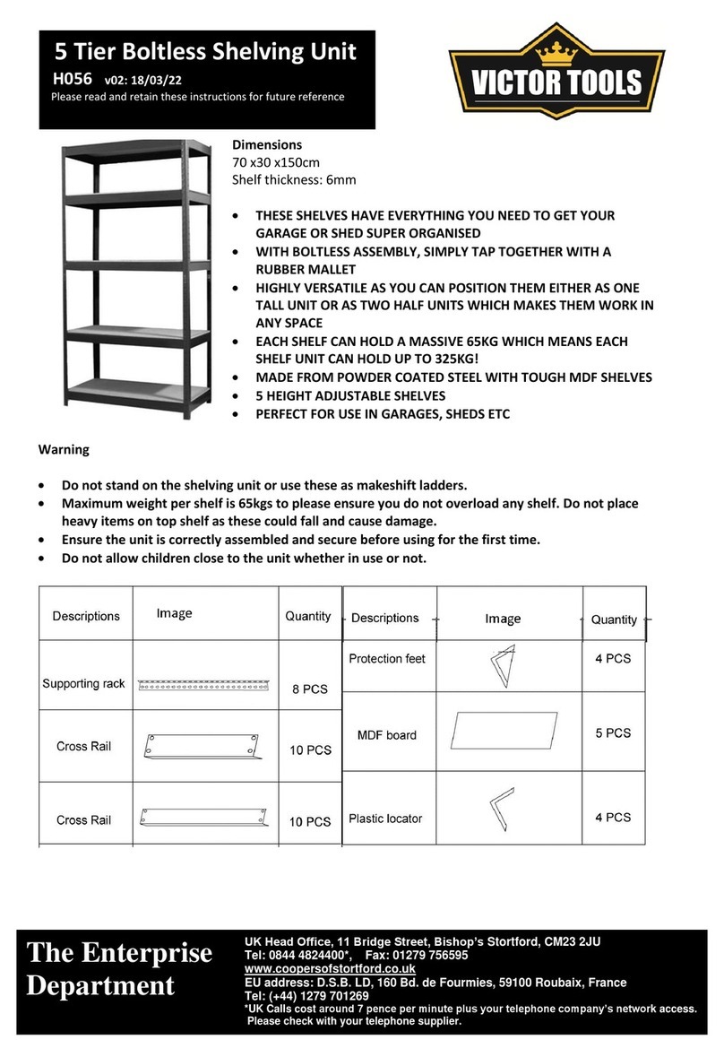 Victor Tools H056 User manual