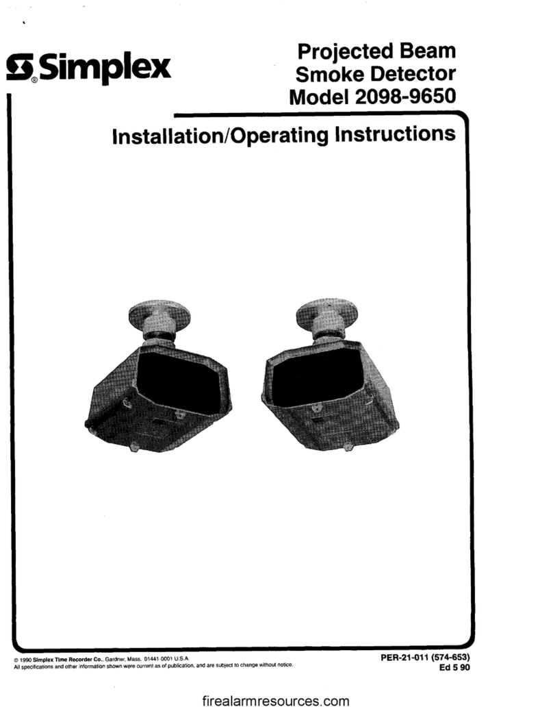 Simplex 2098-9650 Manual