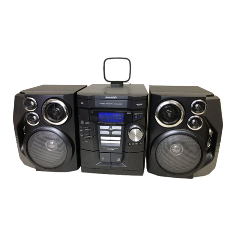 Sharp CD-E99 User manual