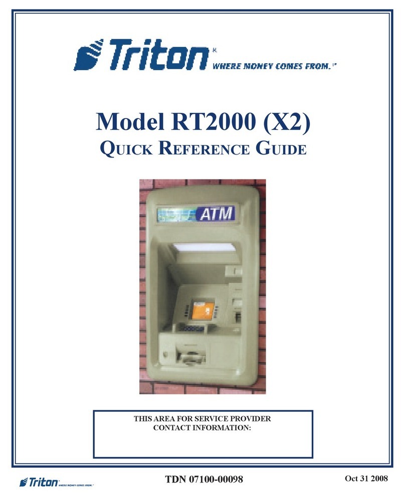 Triton RT2000 (X2) User manual Triton RT2000 (X2) User manual