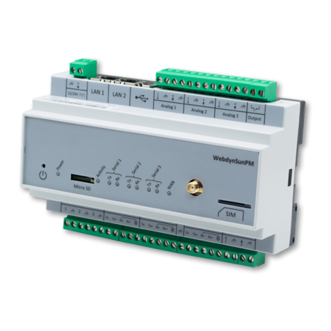 Flexitron Webdyn SunPM User manual