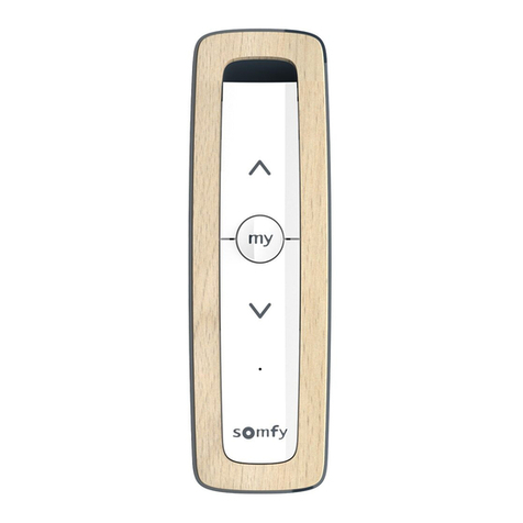 SOMFY Situo 1 RTS Operating and maintenance instructions