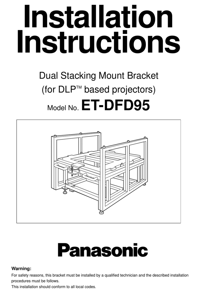 Panasonic ET-DFD95 User manual Panasonic ET-DFD95 User manual