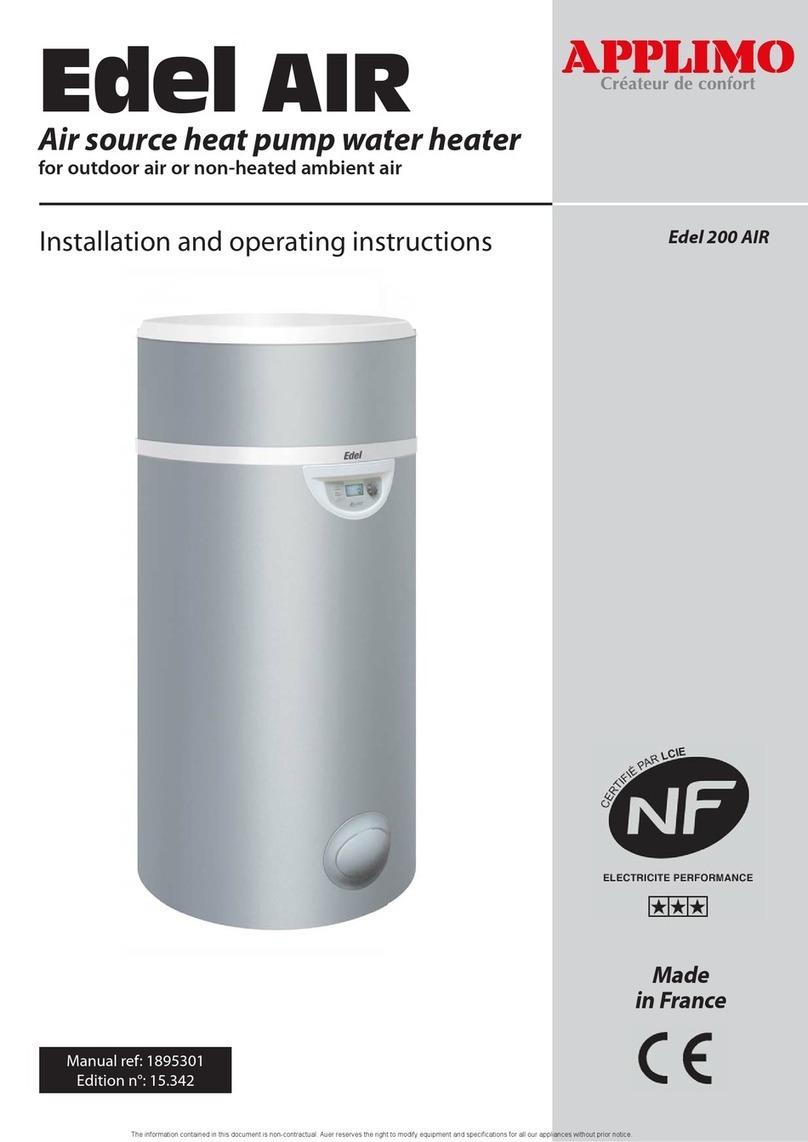 Applimo Edel AIR User manual