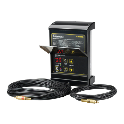 Davey SolarMatic User manual