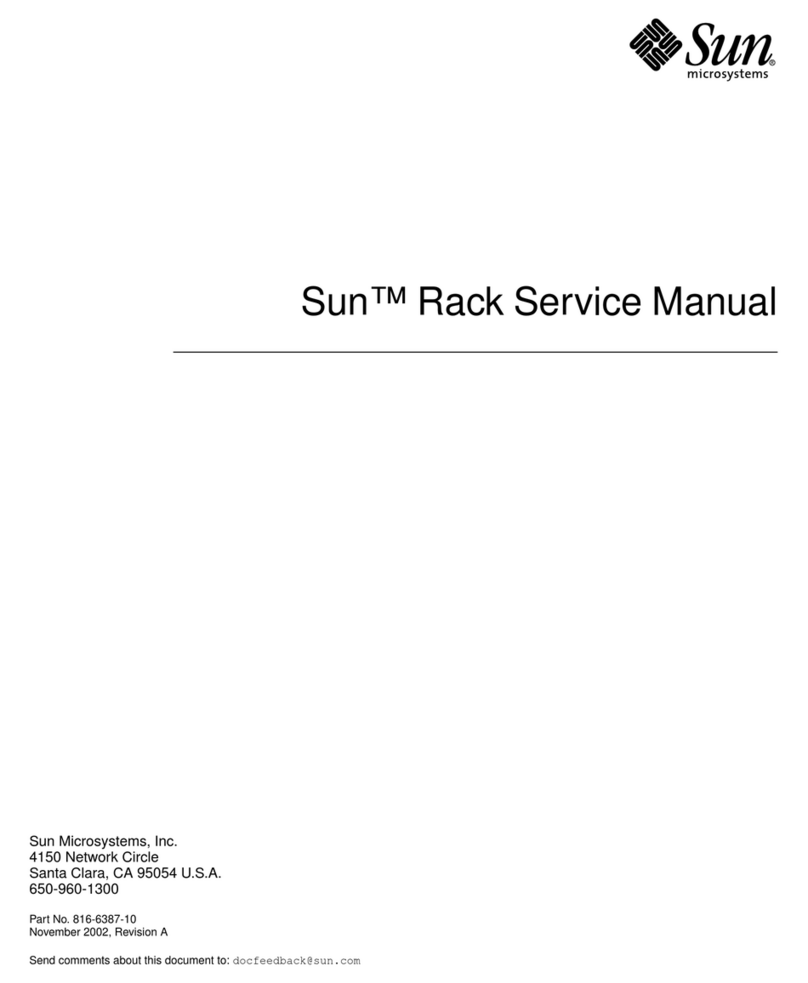 Sun Microsystems Rack User manual