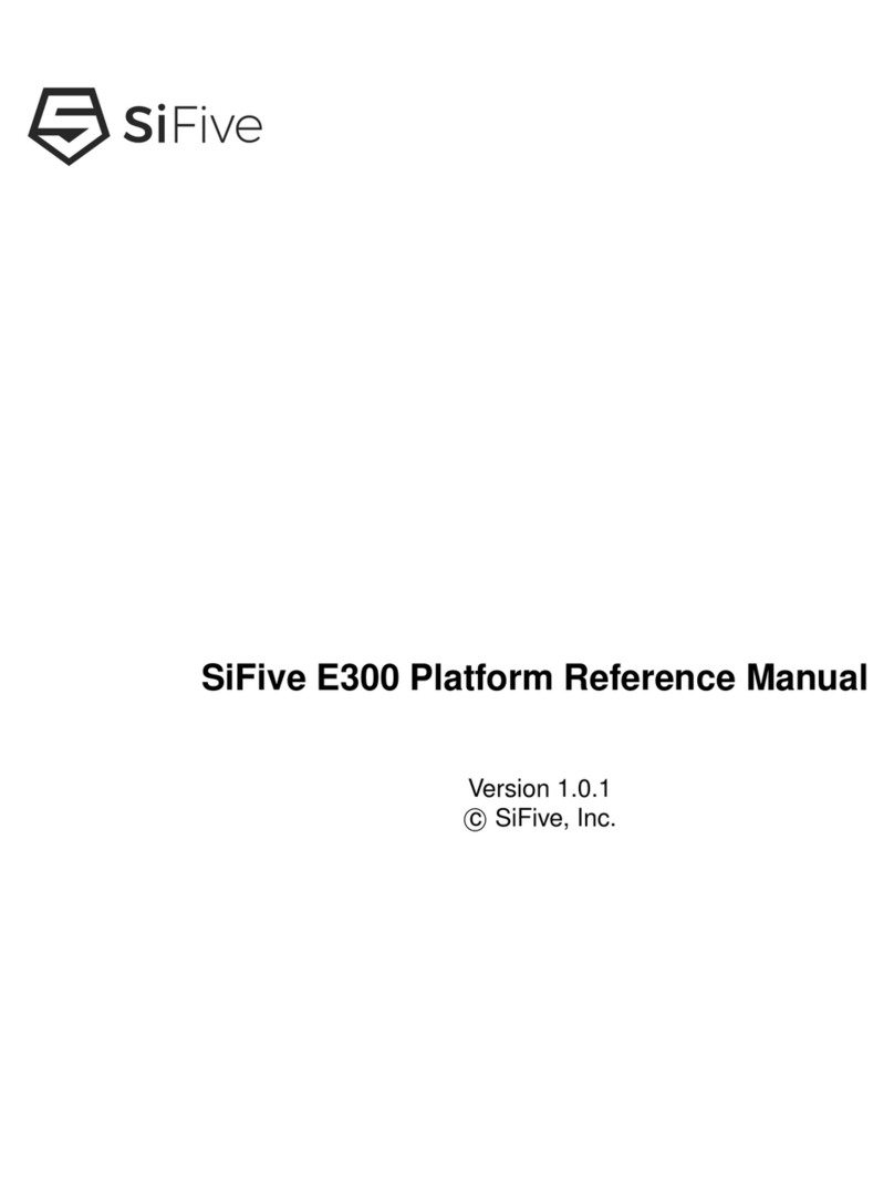 SiFive E300 User manual