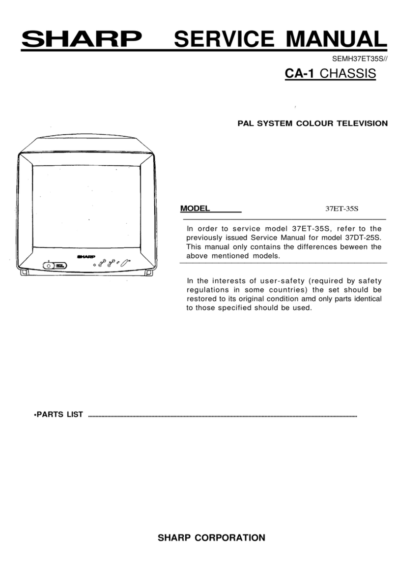 Sharp 37DT User manual