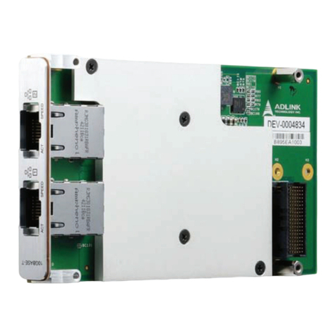 ADLINK Technology XMC-E540 User manual
