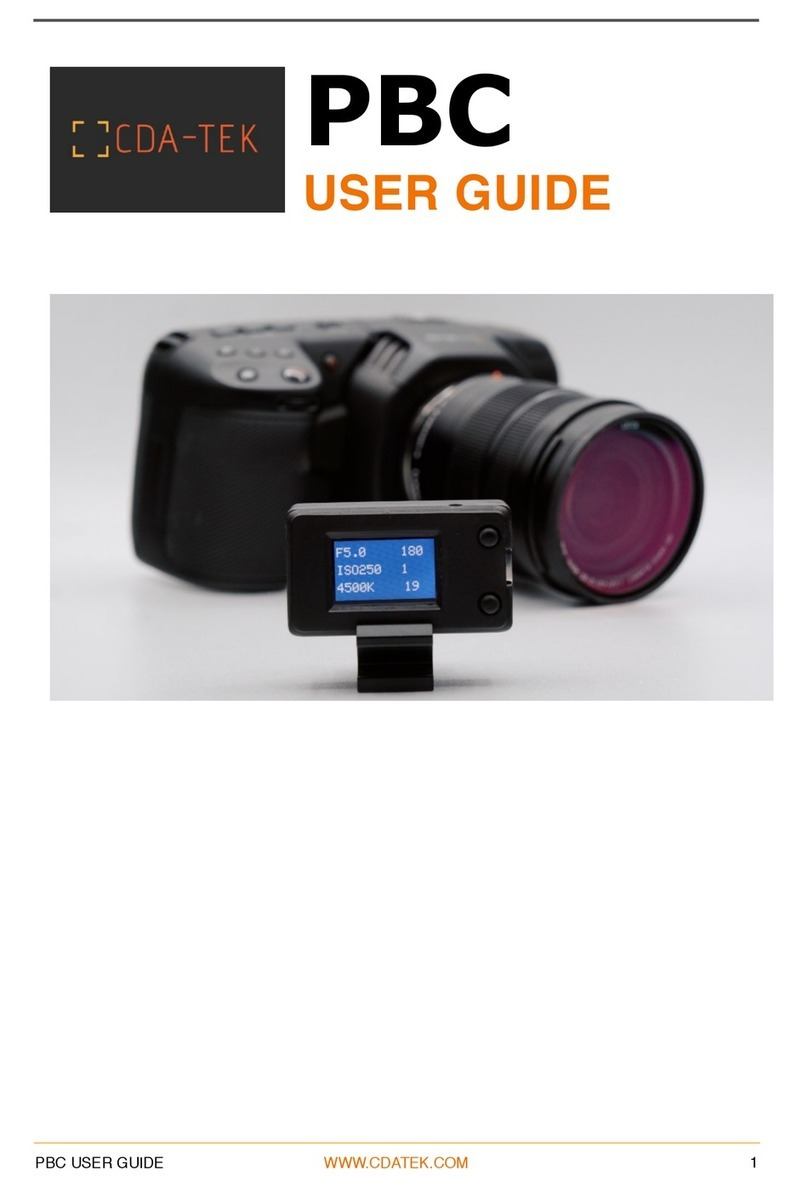 CDA-TEK PBC user guide