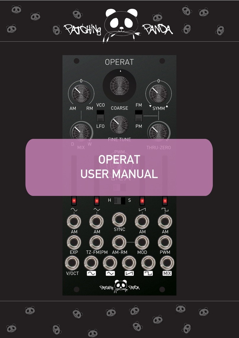 Patching Panda OPERAT User manual