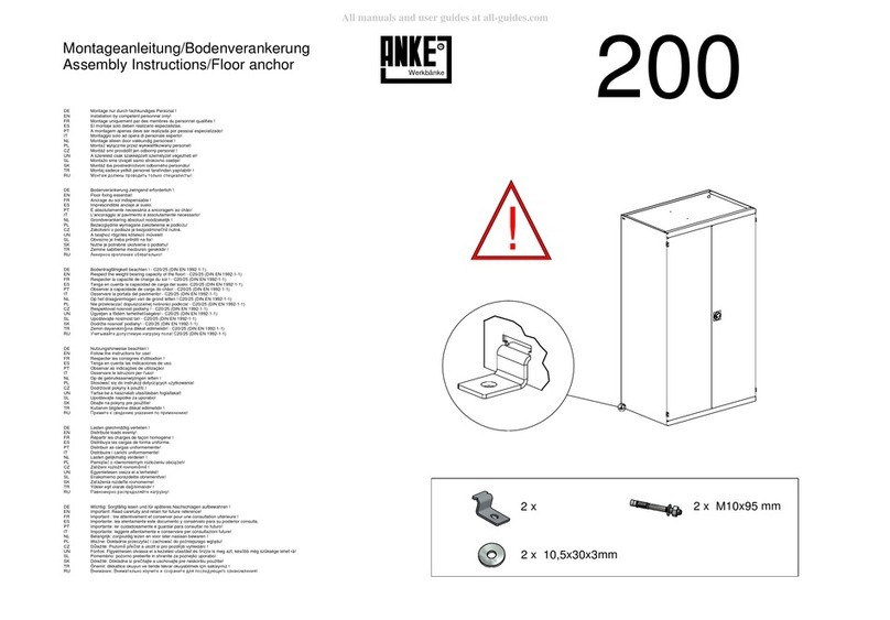 ANKE 200 User manual