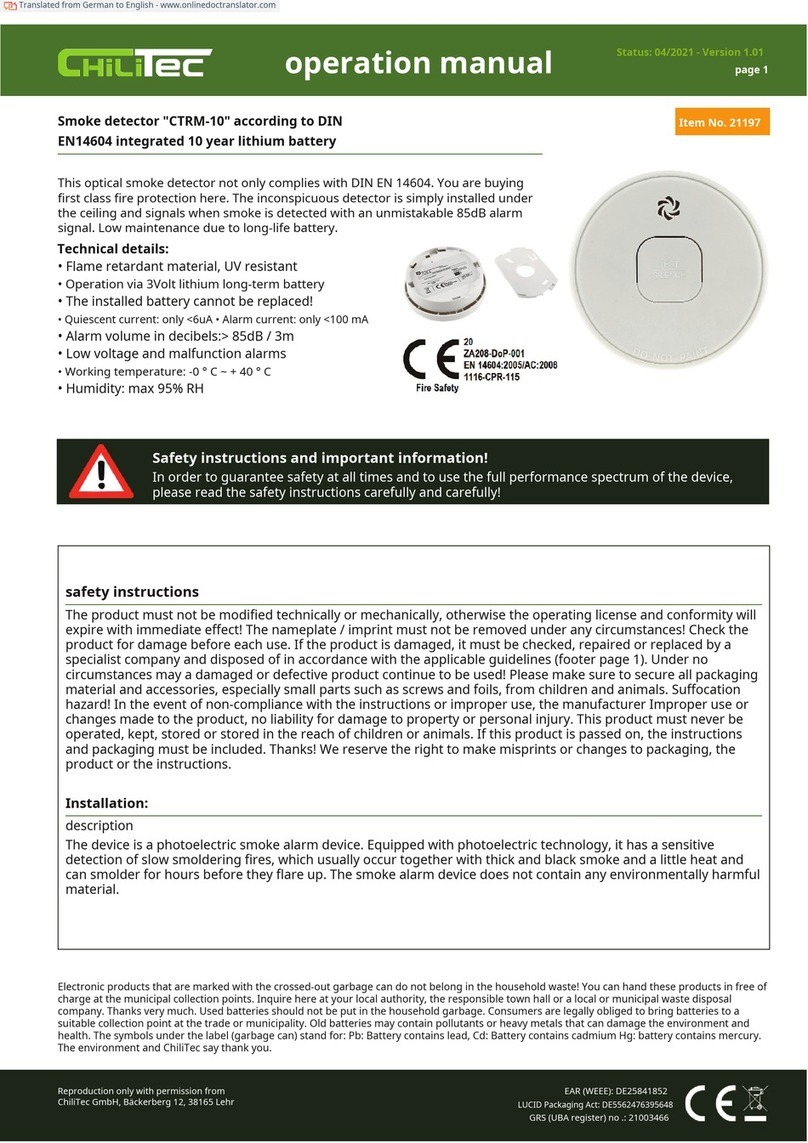 ChiliTec CTRM-10 User manual