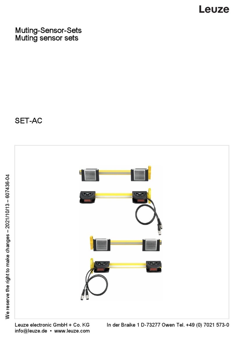 Leuze SET-AC User manual