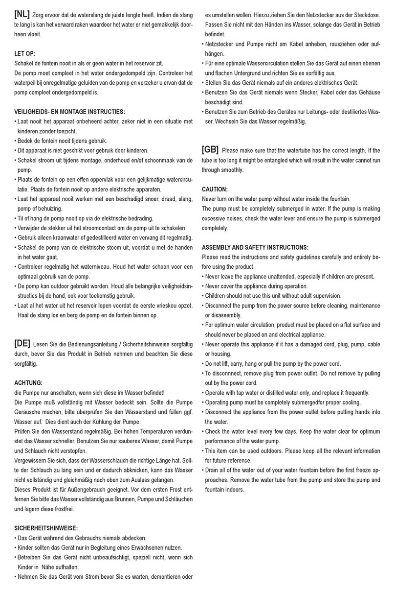 Dehner Praca User manual