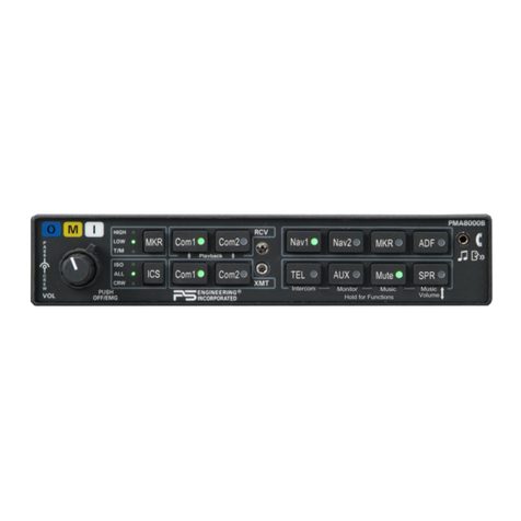 PS Engineering Avidyne PMA8000B User manual