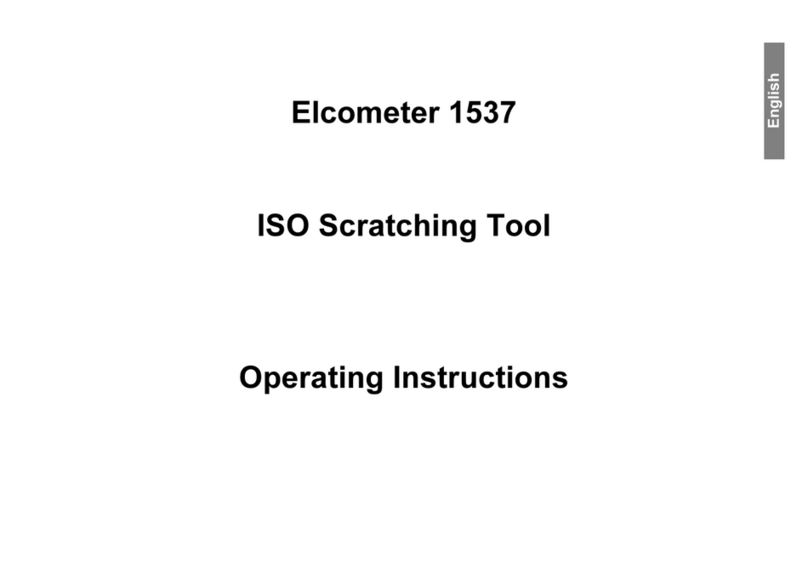 Elcometer 1537 User manual