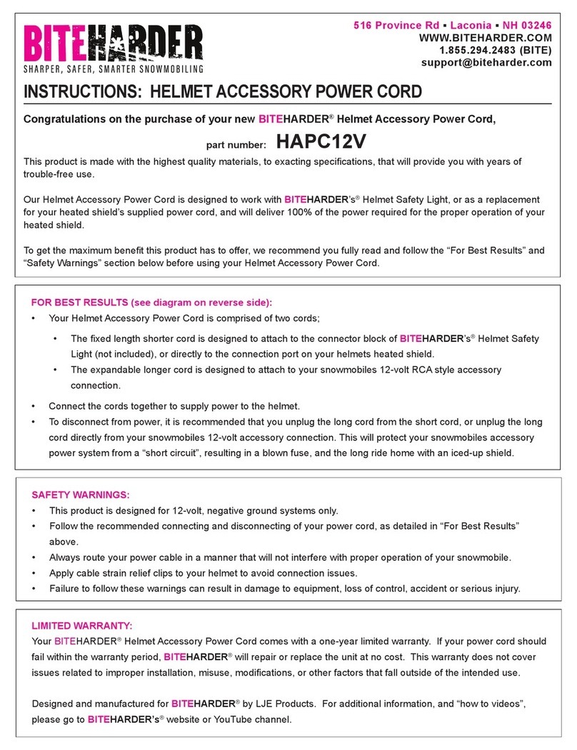 BITEHARDER HAPC12V User manual