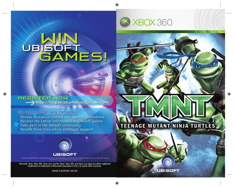 Ubi Soft TMNT User manual Ubi Soft TMNT User manual