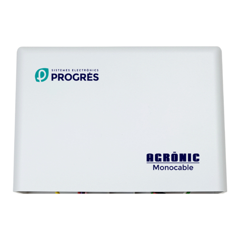 Progres Agronic Monocable Module User manual