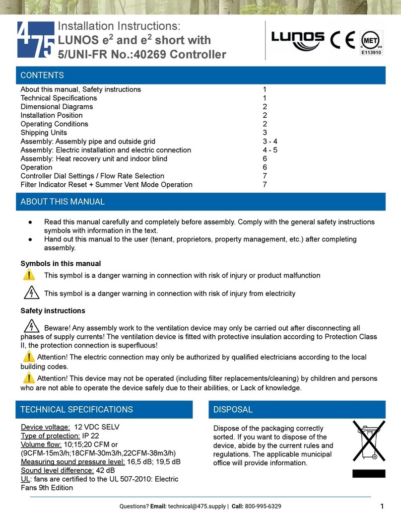 475 e2 User manual