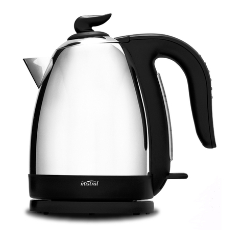 Mistral MUJ10 User manual
