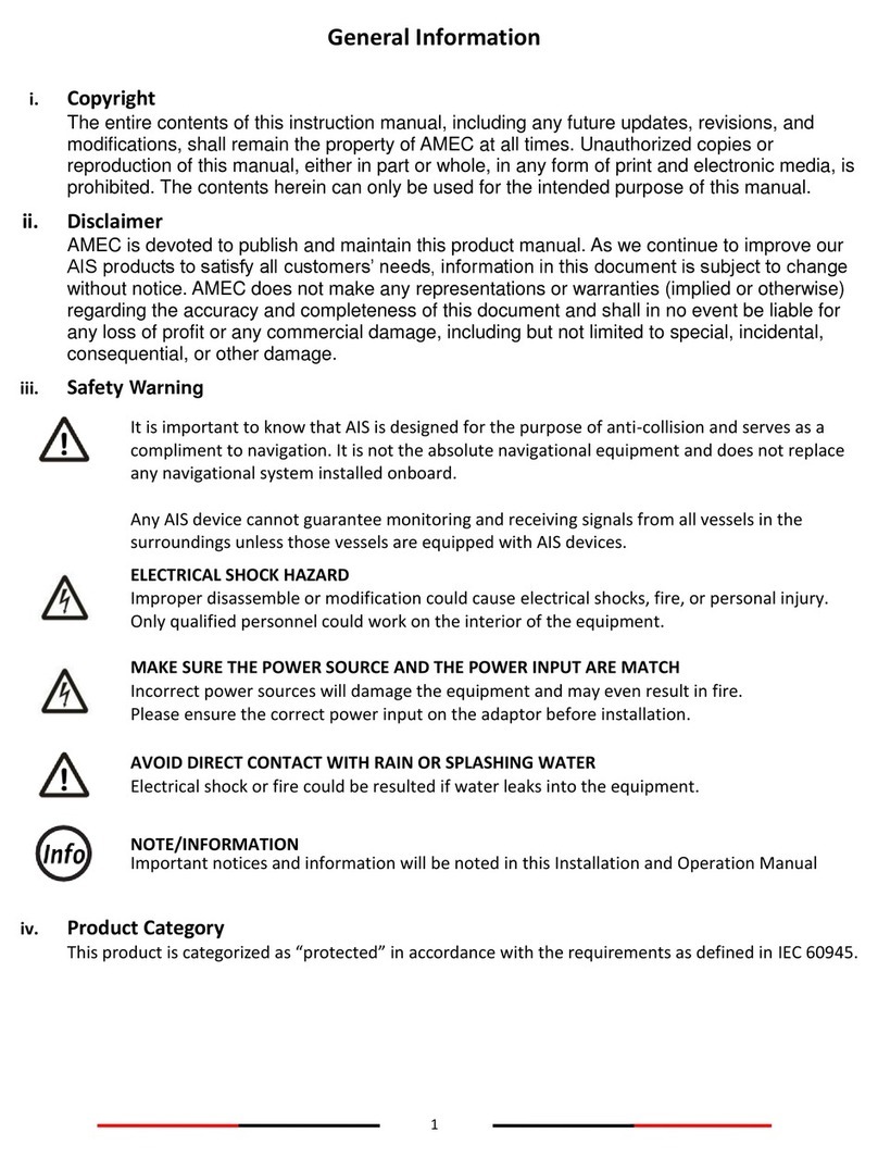 AMEC CAMINO-701 User manual