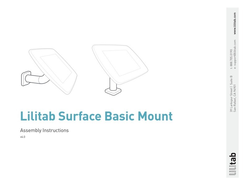 lilitab Surface Basic Mount User manual