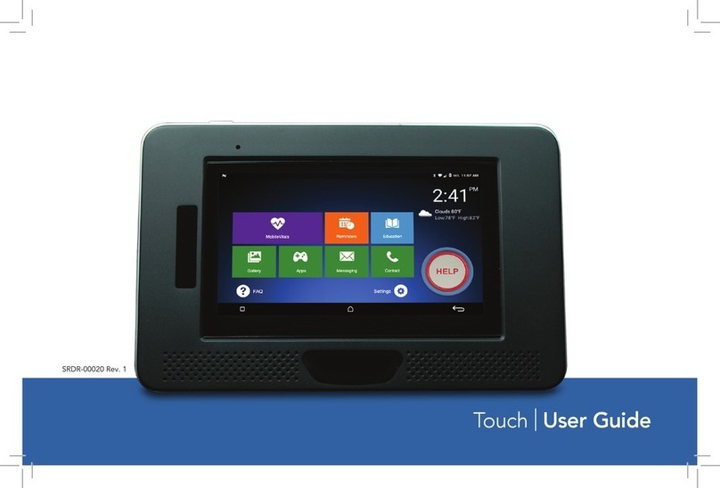 MobileHelp Touch User manual