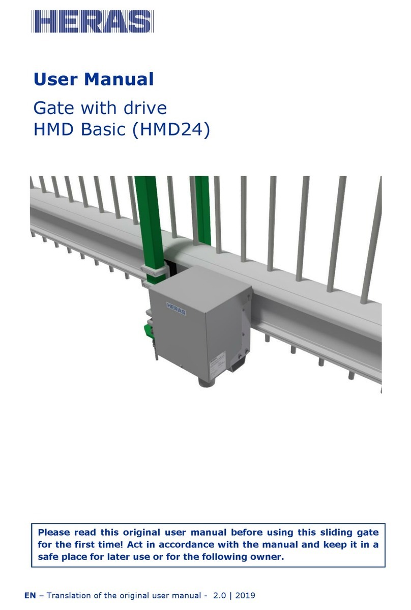Heras HMD Basic User manual