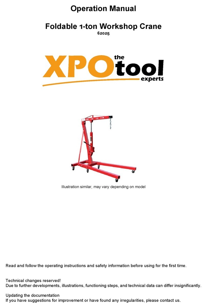 XPOtool 62025 User manual
