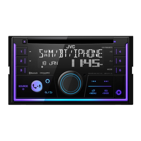 JVC KW-R950BTS User manual
